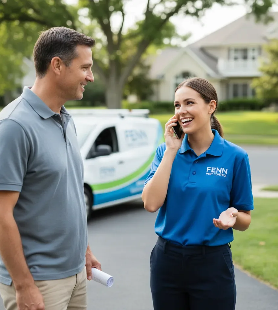 Fenn Pest Control customer support in Douglass
